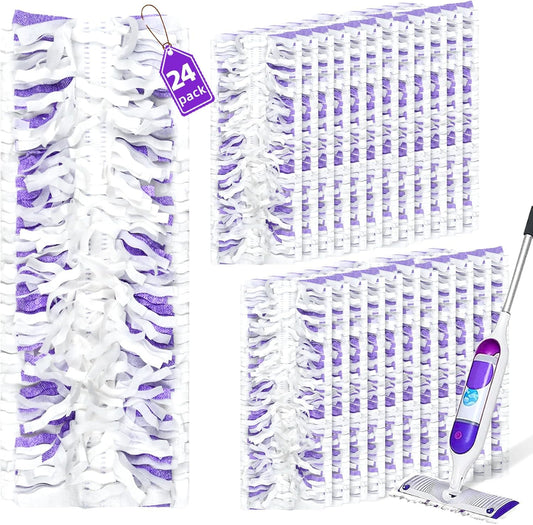 24 Count Power Mop Refills for Swiffer - Multi-Surface Cleaning