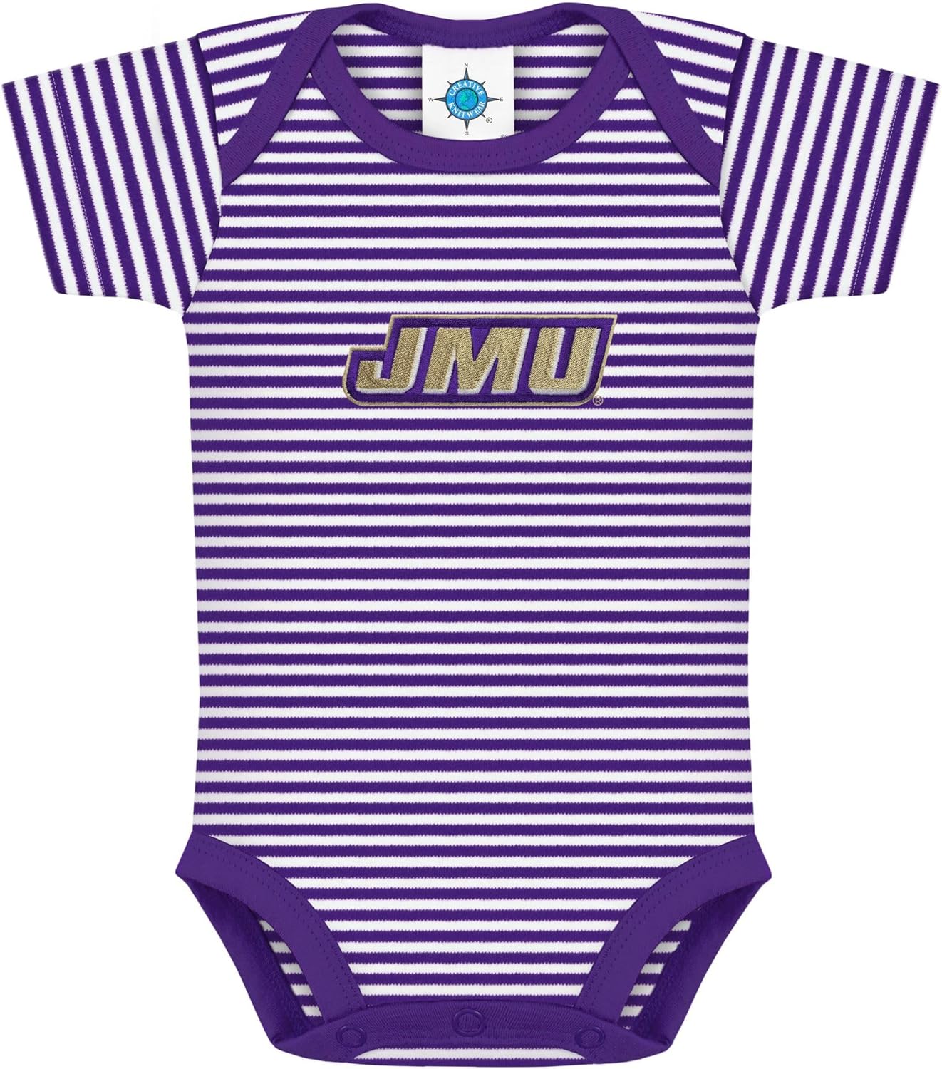 Creative Knitwear College Baby NCAA Infant Striped Bodysuit Review