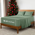 Mellanni Extra Deep King Sheets - Ultra Soft, Cooling Set