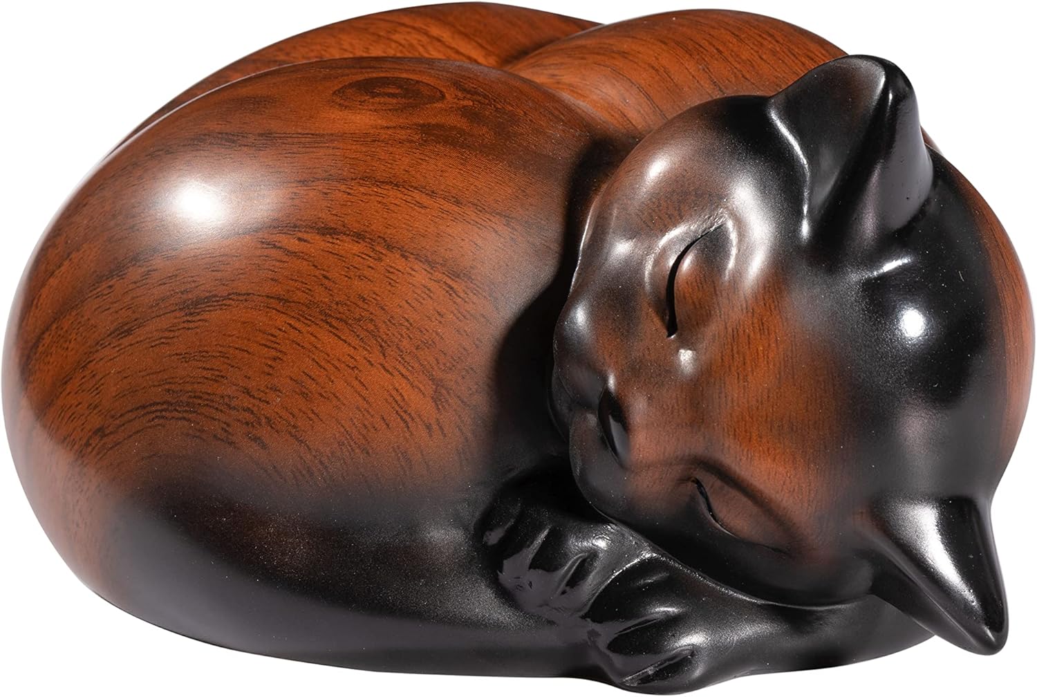 Sleeping Resin Cremation Cat Urn for Ashes - Beautiful Tribute