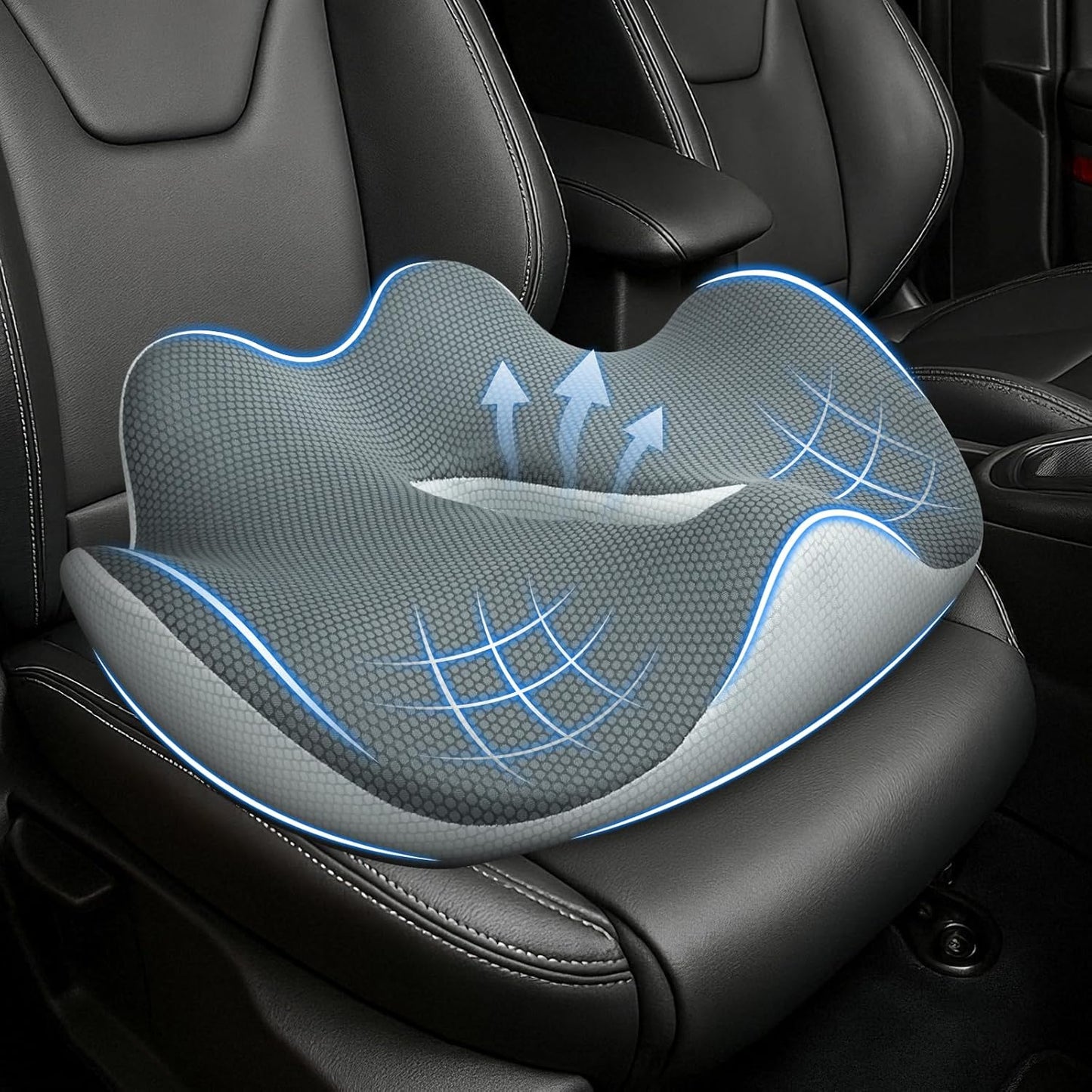 X-Large Car Seat Cushions for Driving Comfort and Relief