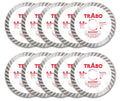 Trabo 4.5 in Turbo Rim Diamond Blade 10 Pack - Durable Cutting Value