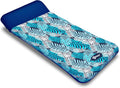 Aqua Oversized Contour Pool Float Lounge Extra Large - Comfort on