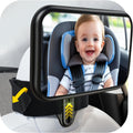 Fixed Headrest Car Mirror for Baby Rear Facing - Stable Wide View