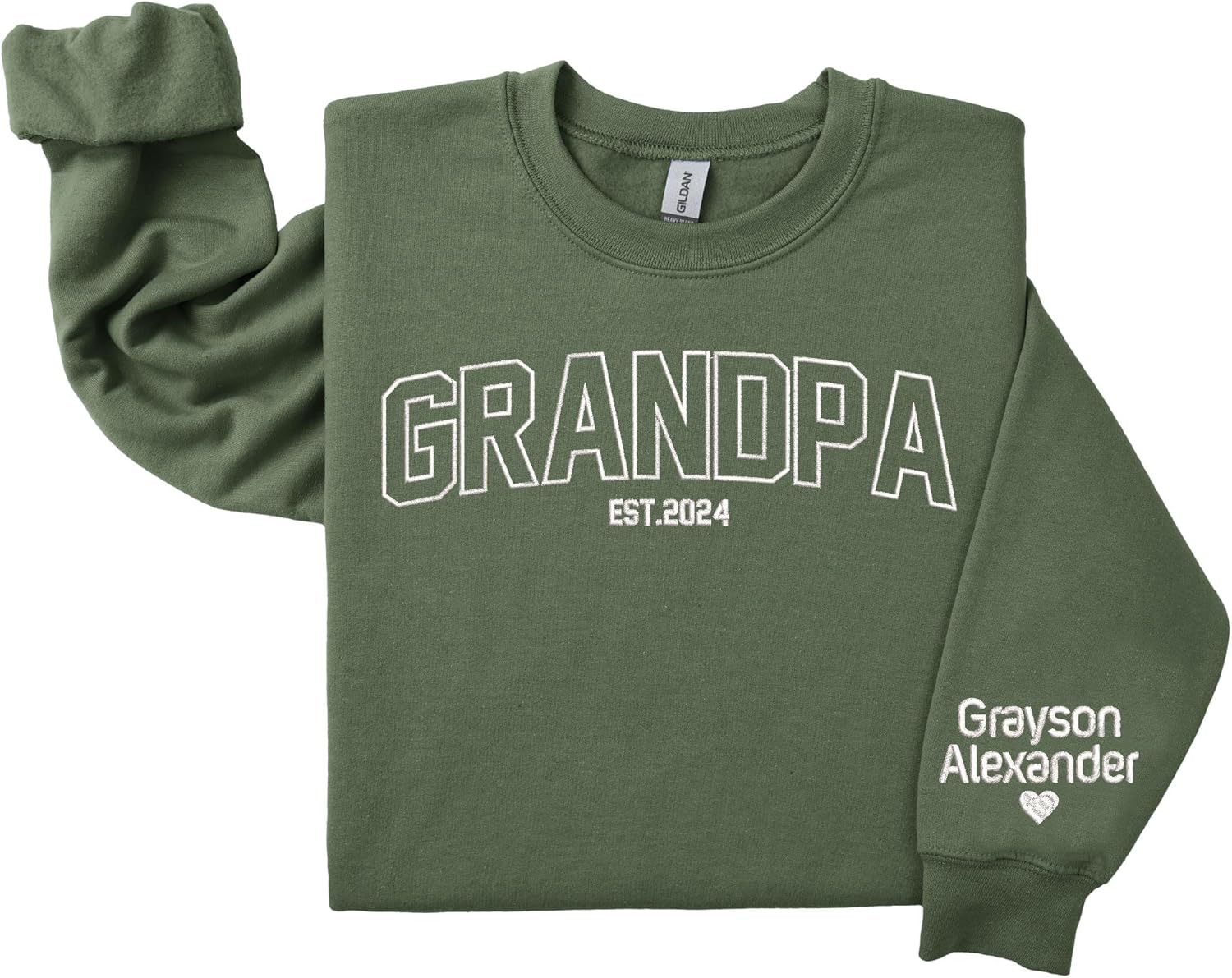 Personalized Grandpa Sweatshirt - RUSTIC UNITED