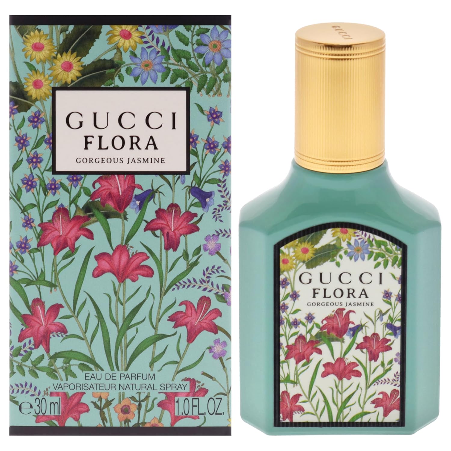 Gucci Flora Gorgeous Jasmine Eau de Parfum for Women 1.0 oz