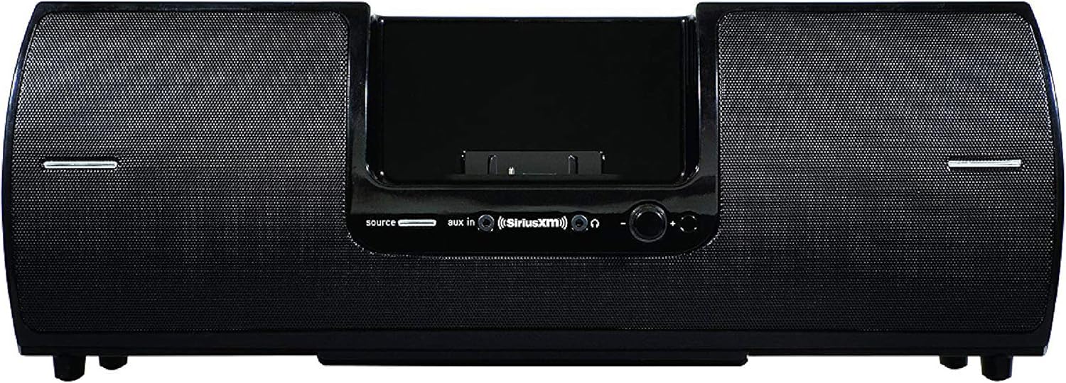 SiriusXM SXSD2 Dock and Play Radio Boom Box for Music Lovers