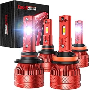 Torchbeam H11 9005 Fog Light Bulbs - 56000 Lumens Brightness