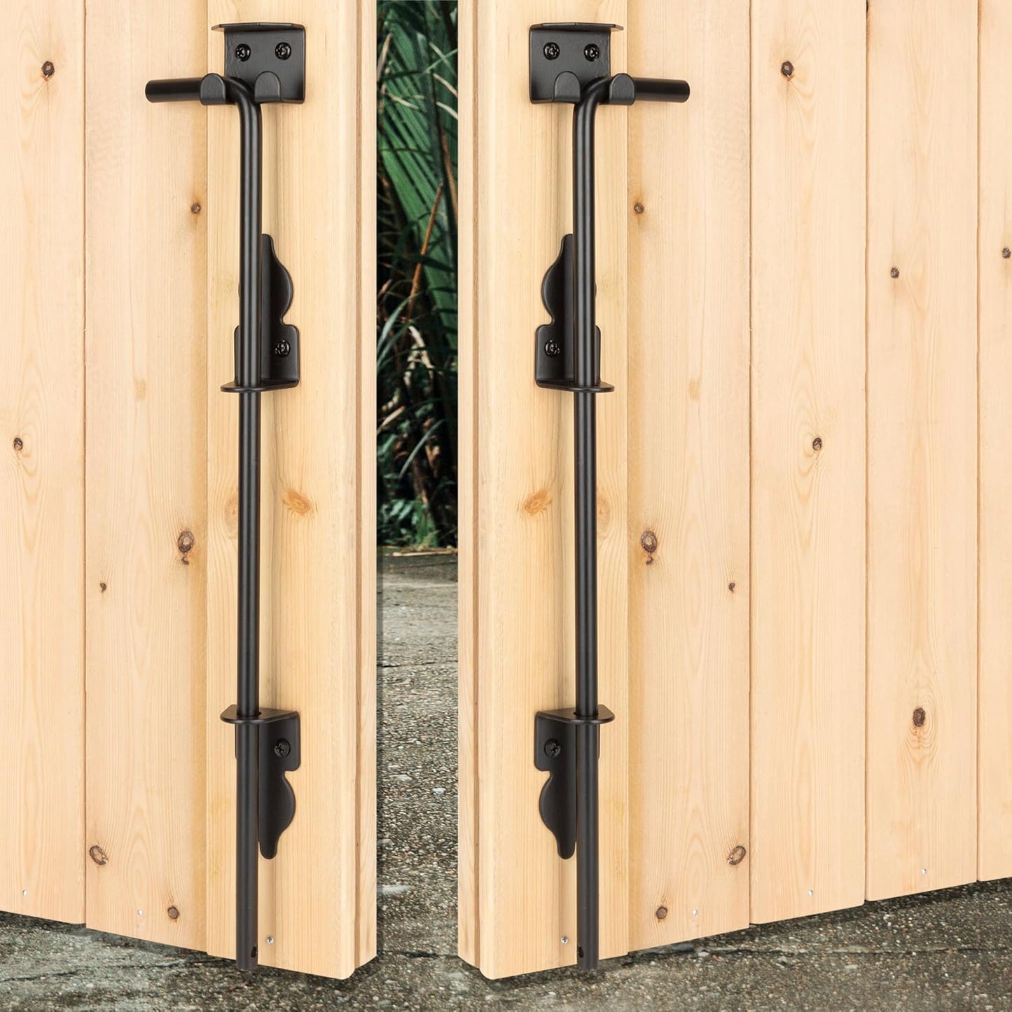 36 in Heavy Duty Cane Bolt Gate Drop Rod for Secure Fencing