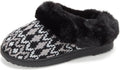 Dearfoams Women's Hannah Chenille Knit Clog Slippers - Plush Memory on