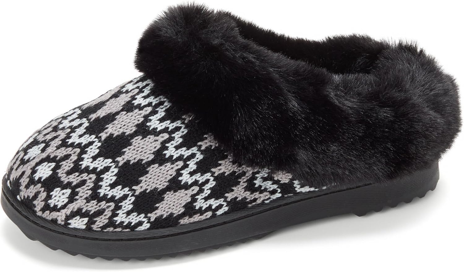 Dearfoams Women's Hannah Chenille Knit Clog Slippers Review