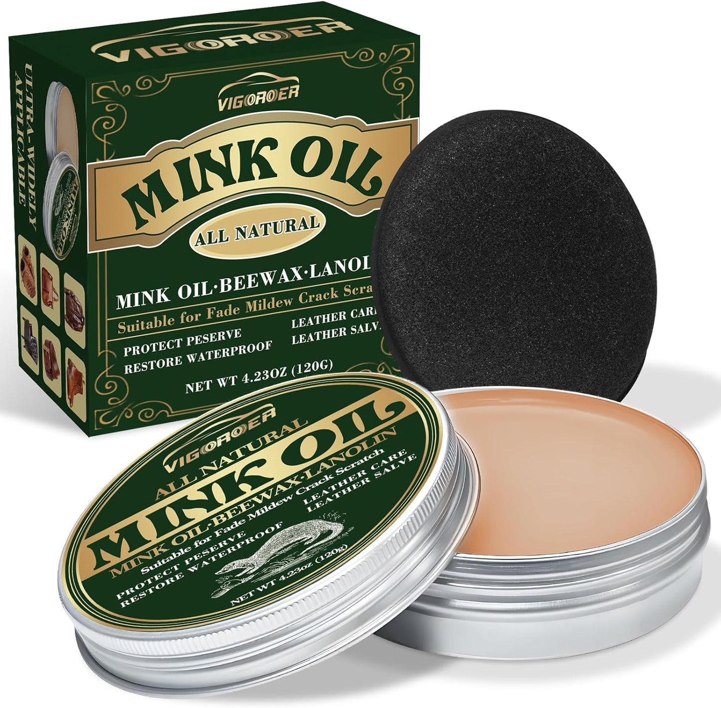 Ultimate Leather Care Kit by Vigorder