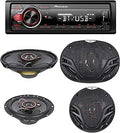 Pioneer Stereo Single DIN Bluetooth In-Dash Receiver with Alphasonik