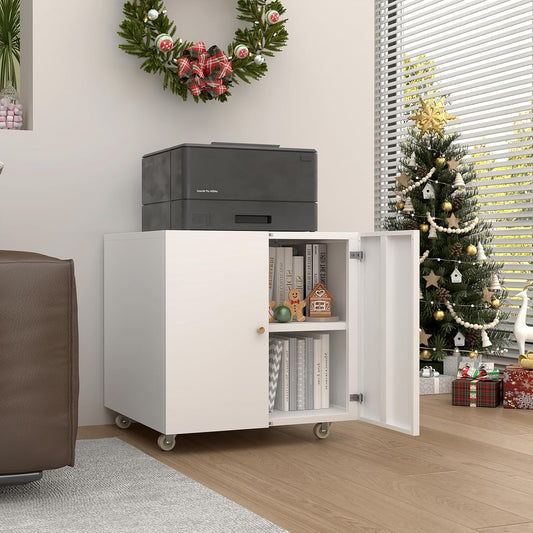 Rolling Metal Printer Stand - STEELIST