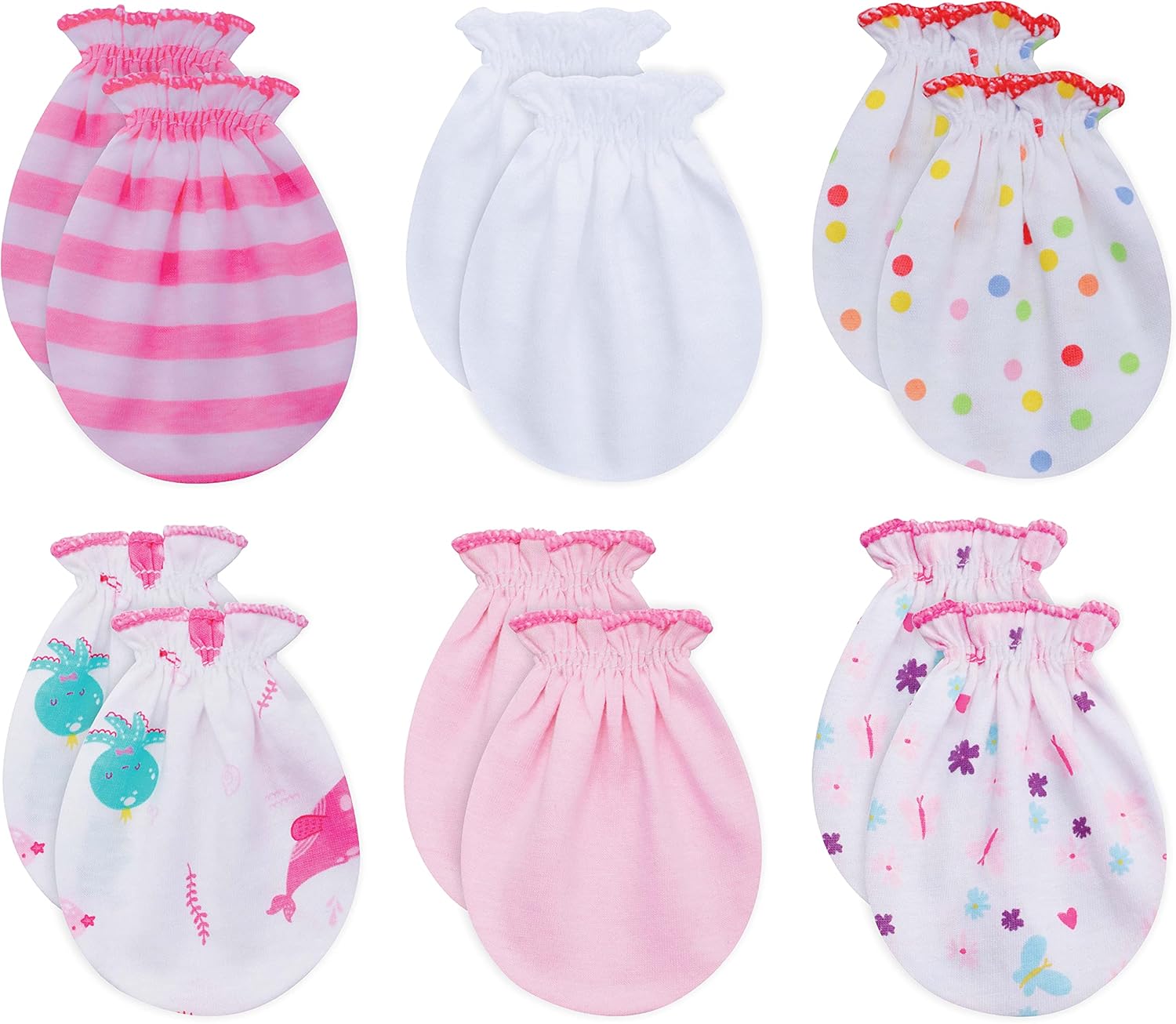 RATIVE No Scratch Cotton Set for Newborns