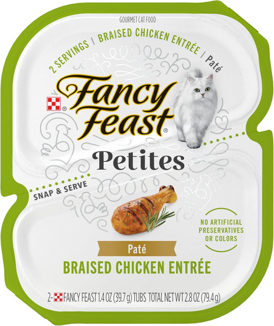 Delight Your Cat with 12 Chicken Pate Meals!