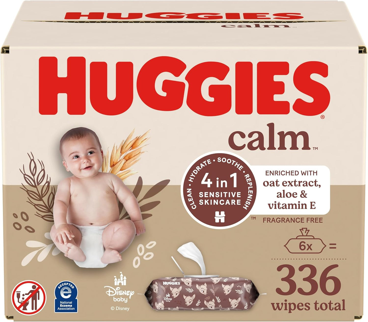 HUGGIES Calm Baby Wipes: Gentle Cleaning Power