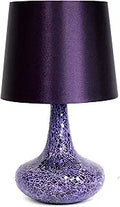 Contemporary Mosaic Tiled Glass Genie Table Lamp for Home Decor