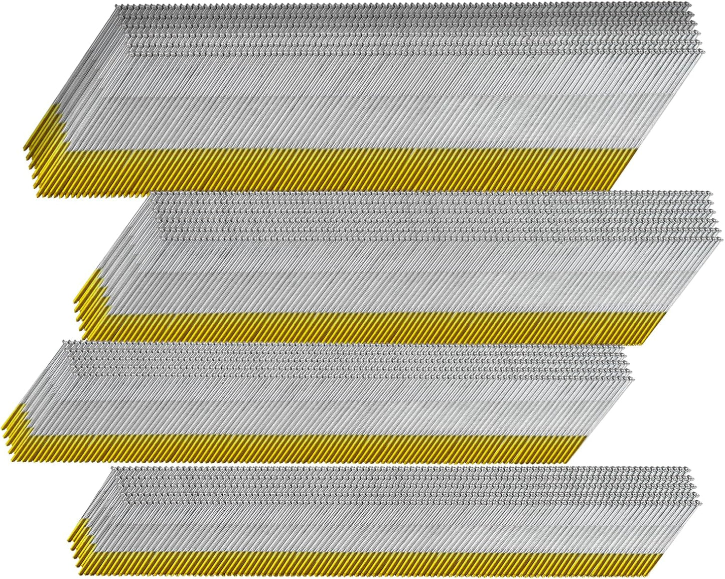 15 Gauge Angled Finish Nails for Pneumatic Nailer, 1200-Pack
