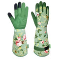 WANCHI Women's Leather Garden Gloves - Durable Comfort