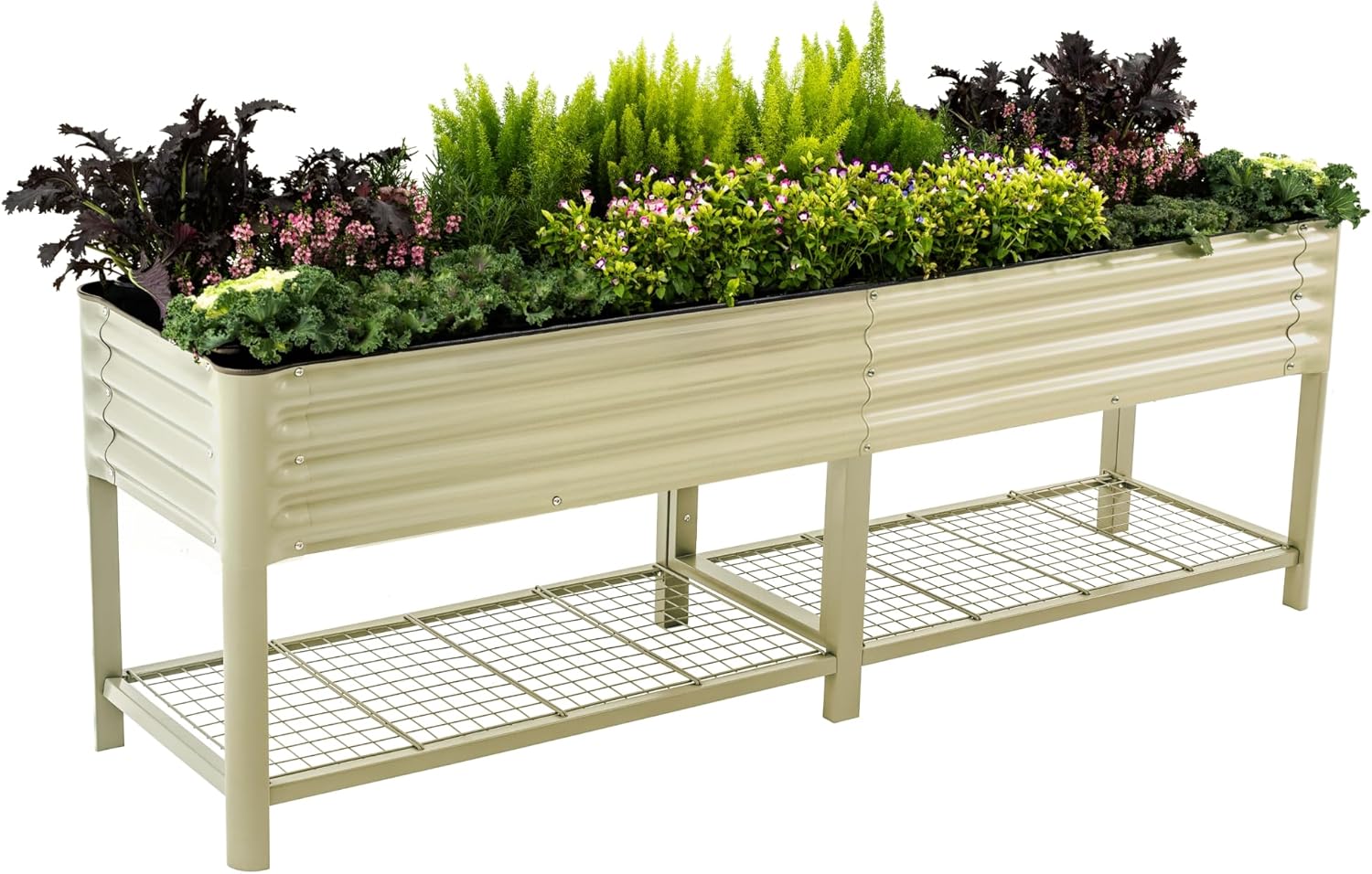 Elevated Raised Garden Bed V Series for Herbs and Vegetables