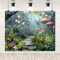 Enchanted Forest Backdrop 10x8ft Fantasy Wonderland - Immersive Photos