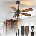 42-Inch Ceiling Fan with Lights for Modern Farmhouse Style
