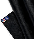 Marine Vinyl Fabric Upholstery Faux Leather 5 Yard Roll - Smooth Black