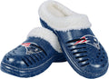 FOCO Women's NFL Team Logo Sherpa Lined Glitter Shoes Clogs