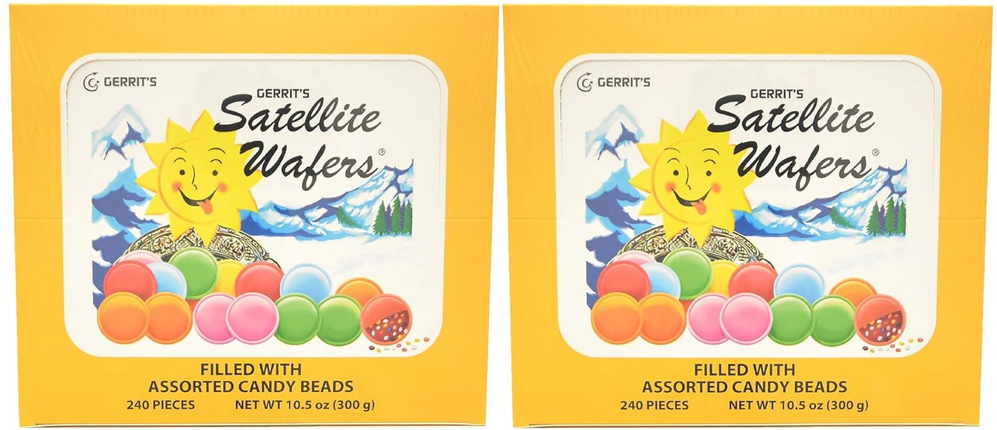 Gerrit's 2 Boxes of 240-Count Flying Saucer Shaped Candies