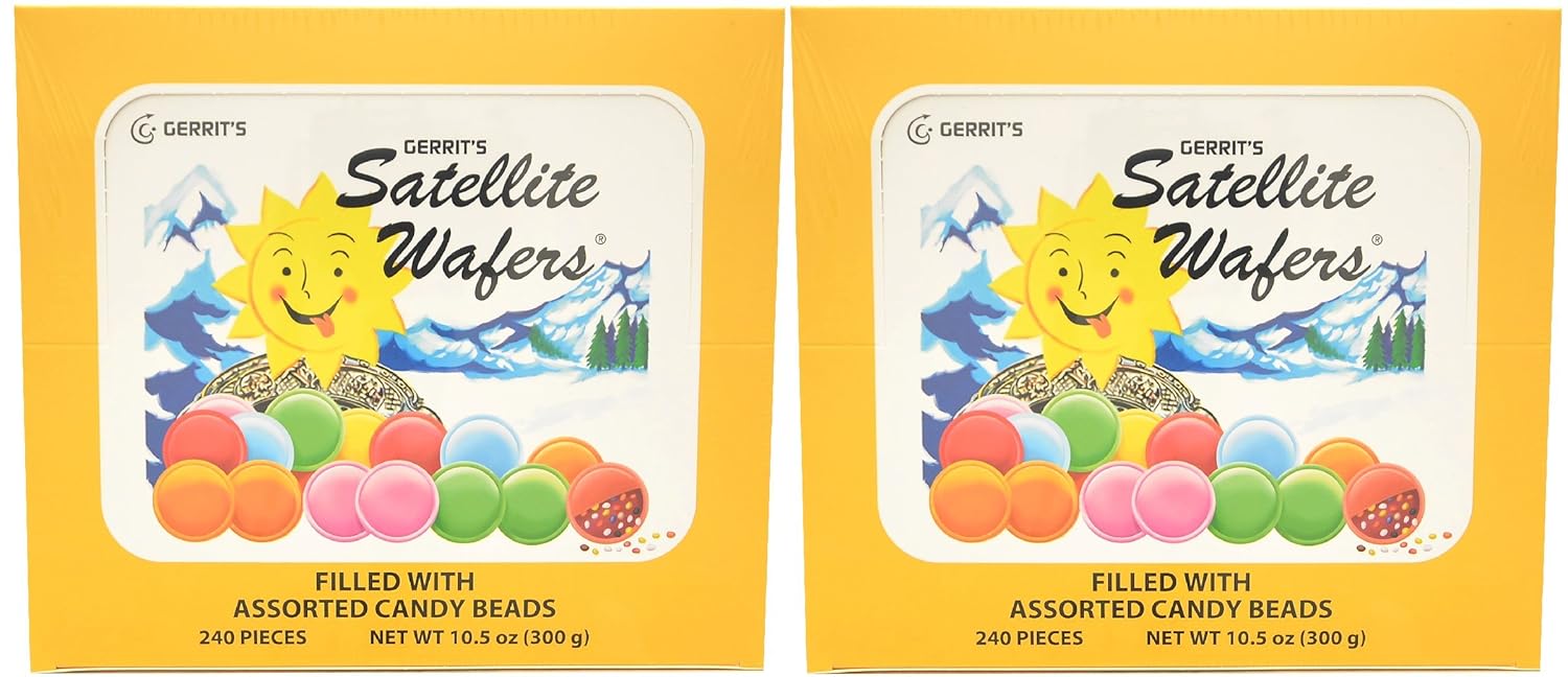 Gerrit's 2 Boxes of 240-Count Flying Saucer Shaped Candies