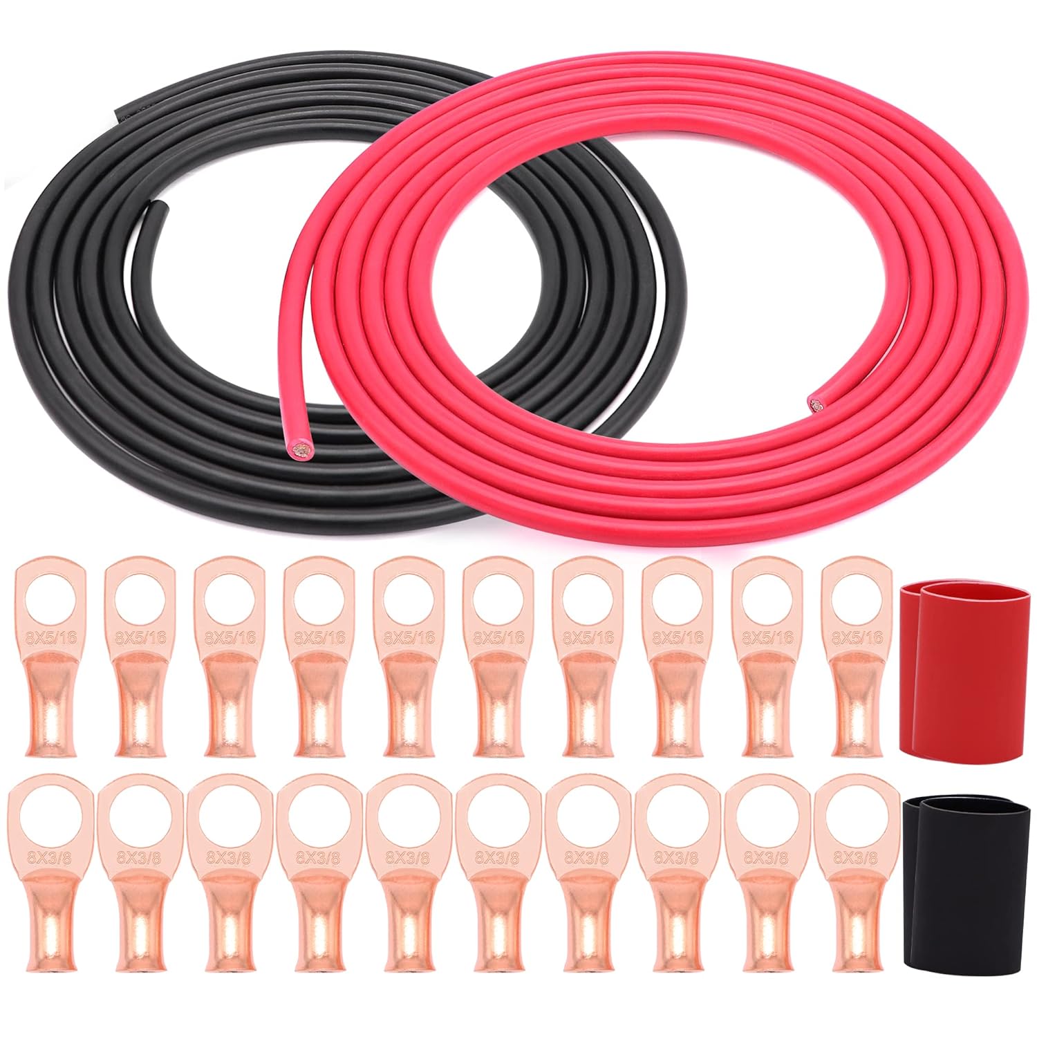 AWG 8 Gauge UL1015 Battery Power Tinned Copper Welding Cable