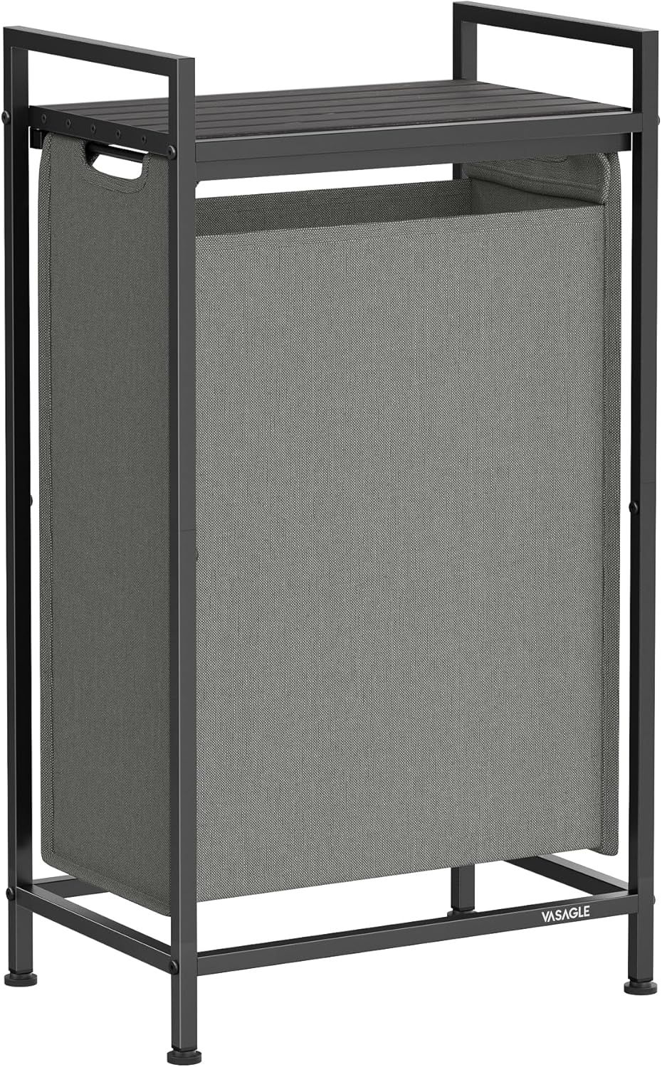 VASAGLE Laundry Hamper with Removable Bag and Metal Frame