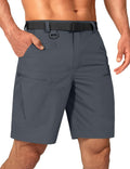 Mens Cargo Hiking Shorts Water Resistant Quick Dry Lightweight zipper