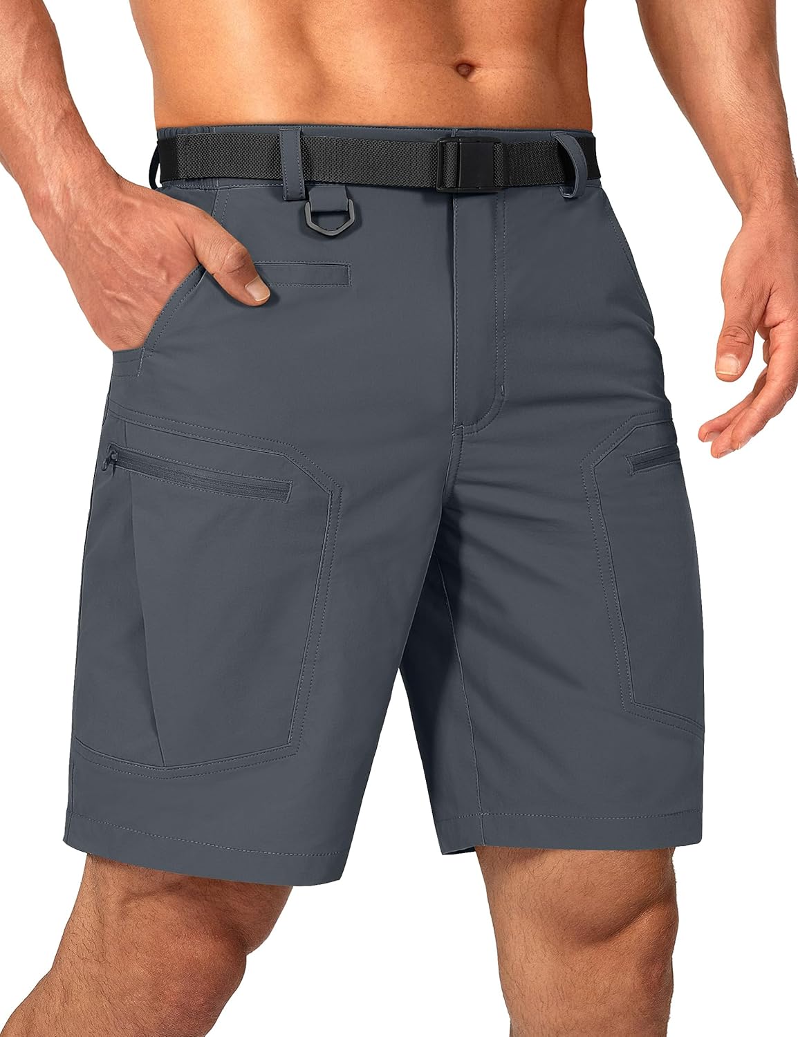 Mens Cargo Hiking Shorts Lightweight Quick Dry Tactical Shorts
