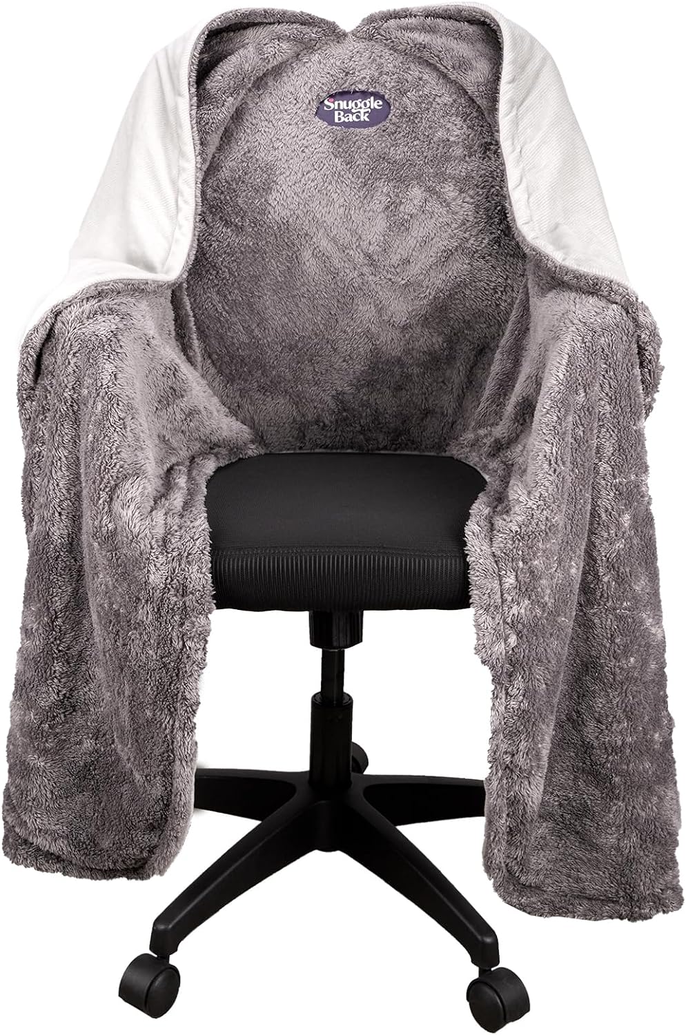 SnuggleBack Office Chair Blanket: Hands-Free Cozy Comfort