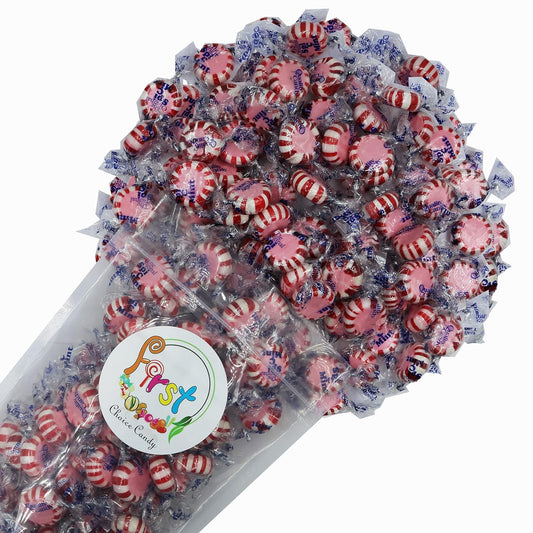 Starlight Mint Hard Candy Discs for Nostalgic Sweet Treats