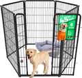 FXW Homeplus Unleashed Indoor Dog Playpen - Heavy Duty 45 in 6-Panel