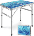 VILLEY Folding Camping Table 2FT - Portable Foldable Table for Travel
