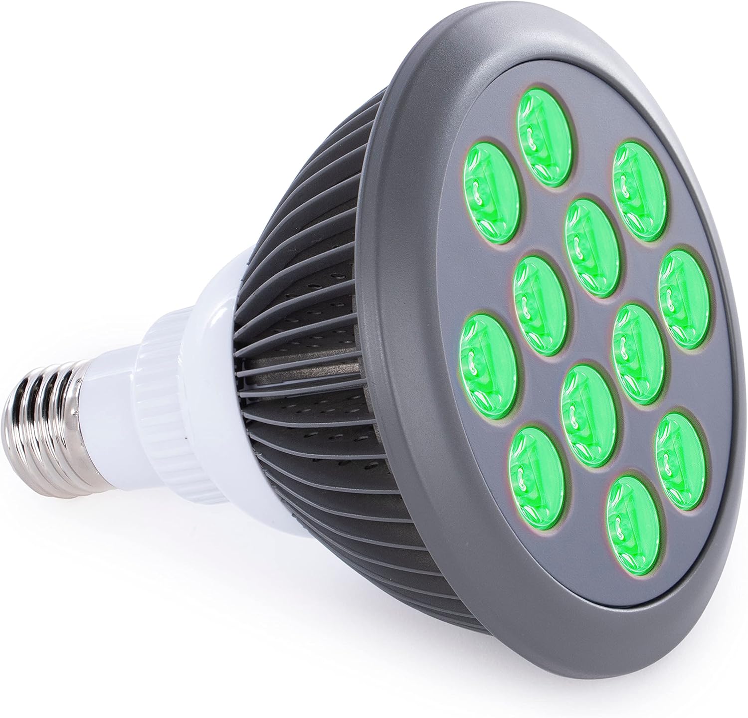 Hooga Green Light Therapy Bulb for Skin and Pain Relief