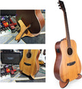 WESOLO Wooden X-Frame Guitar Stand - Portable & Stylish!