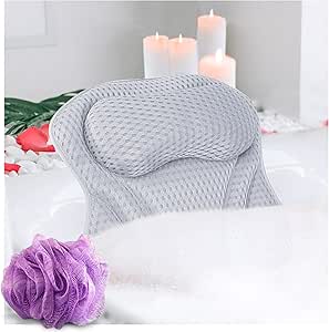 Bath Pillows for Tub Neck and Back Support - Spa Comfort