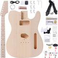 TL Style DIY Electric Guitar Kit with Poplar Body and Maple Neck