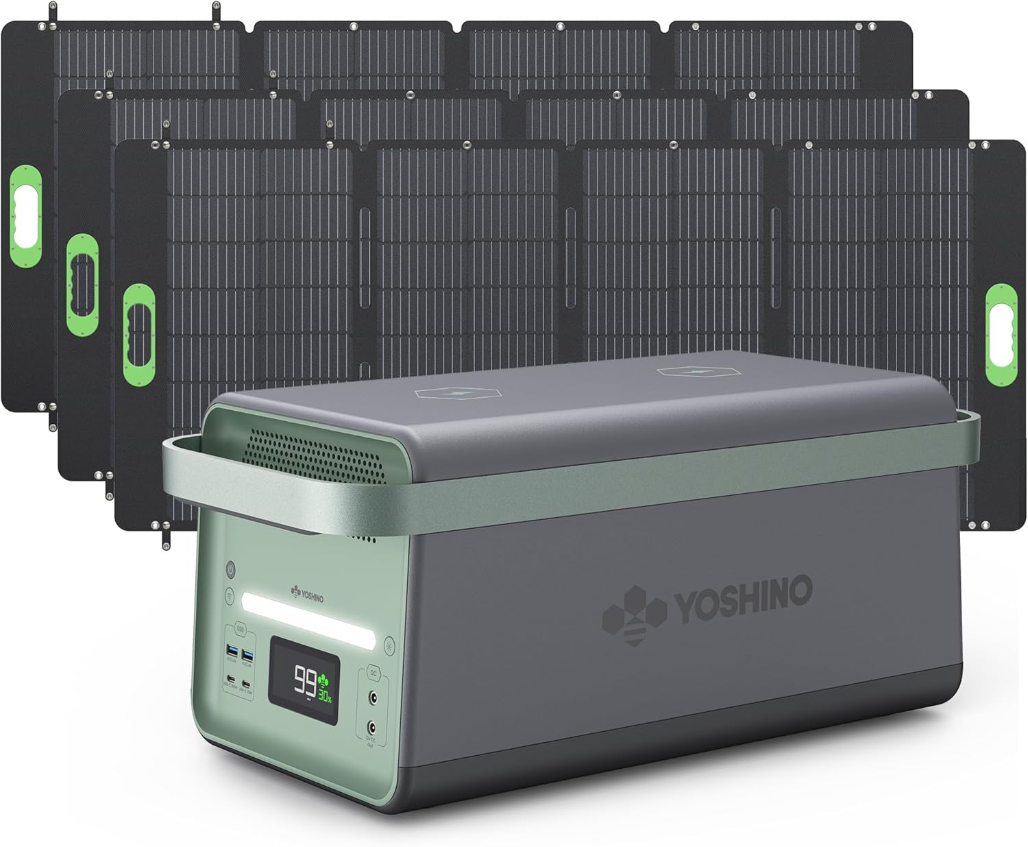 Yoshino Solar Generator: 2611Wh Power & Smart Control