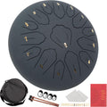 Steel Tongue Drum 15 Notes 12 in C-Key - Calm, Resonant Practice Drum