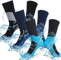 Waterproof Fishing Socks 3 Pairs Unisex - Breathable Knit, Warm