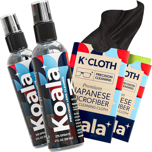 Koala Lens Cleaner Kit | Alcohol-Free | 4 Pc Set