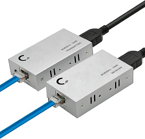 Expert Connect 4K HDMI Extender Over Cat5e/Cat6/Cat7 Ethernet Cable