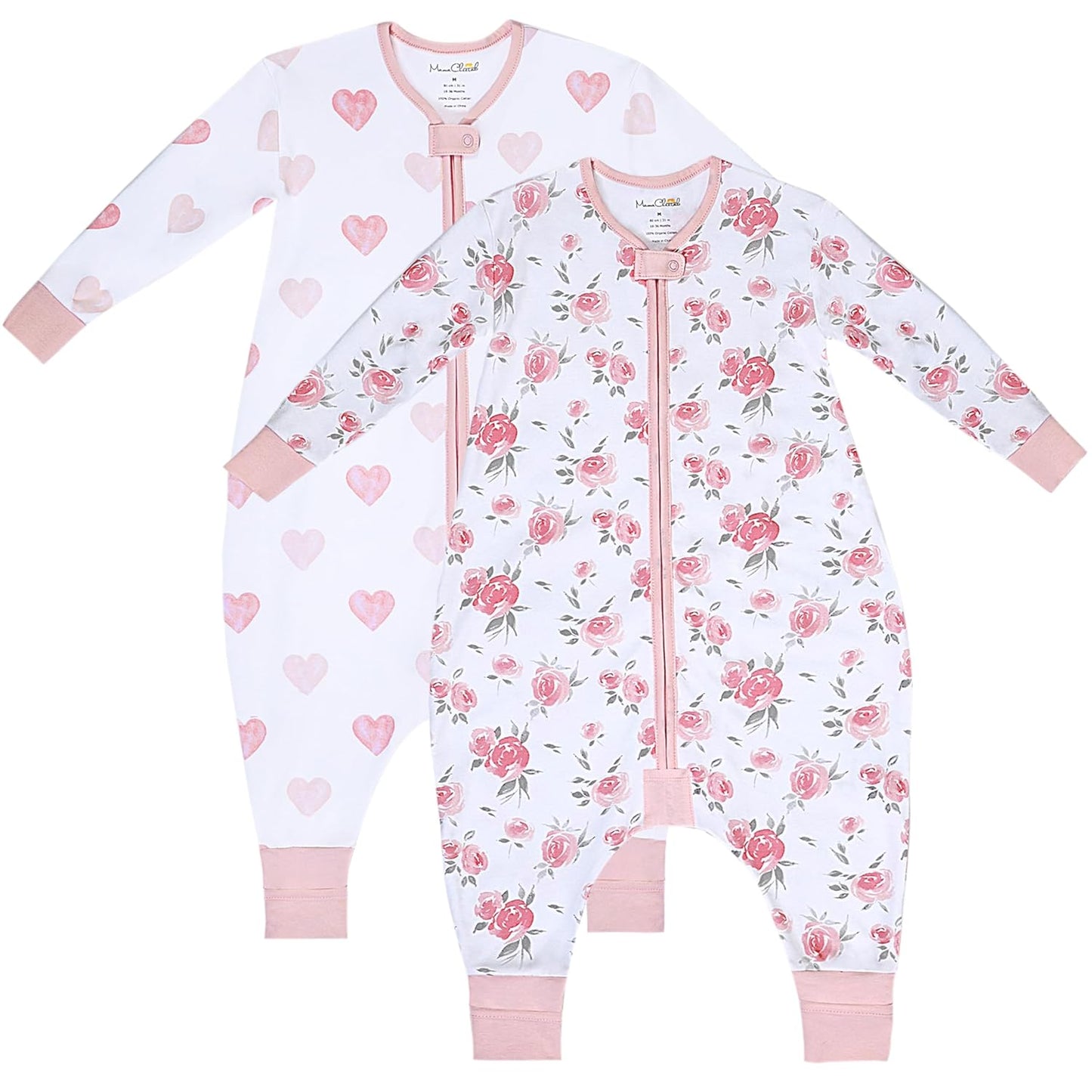 Mama Cheetah Toddler Sleep Sack with Feet for Cozy Sleep