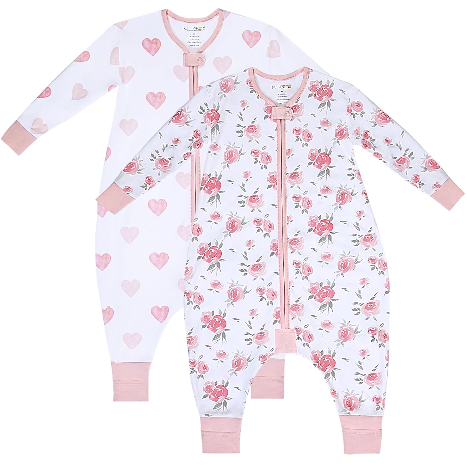 Mama Cheetah Toddler Sleep Sack with Feet for Cozy Sleep